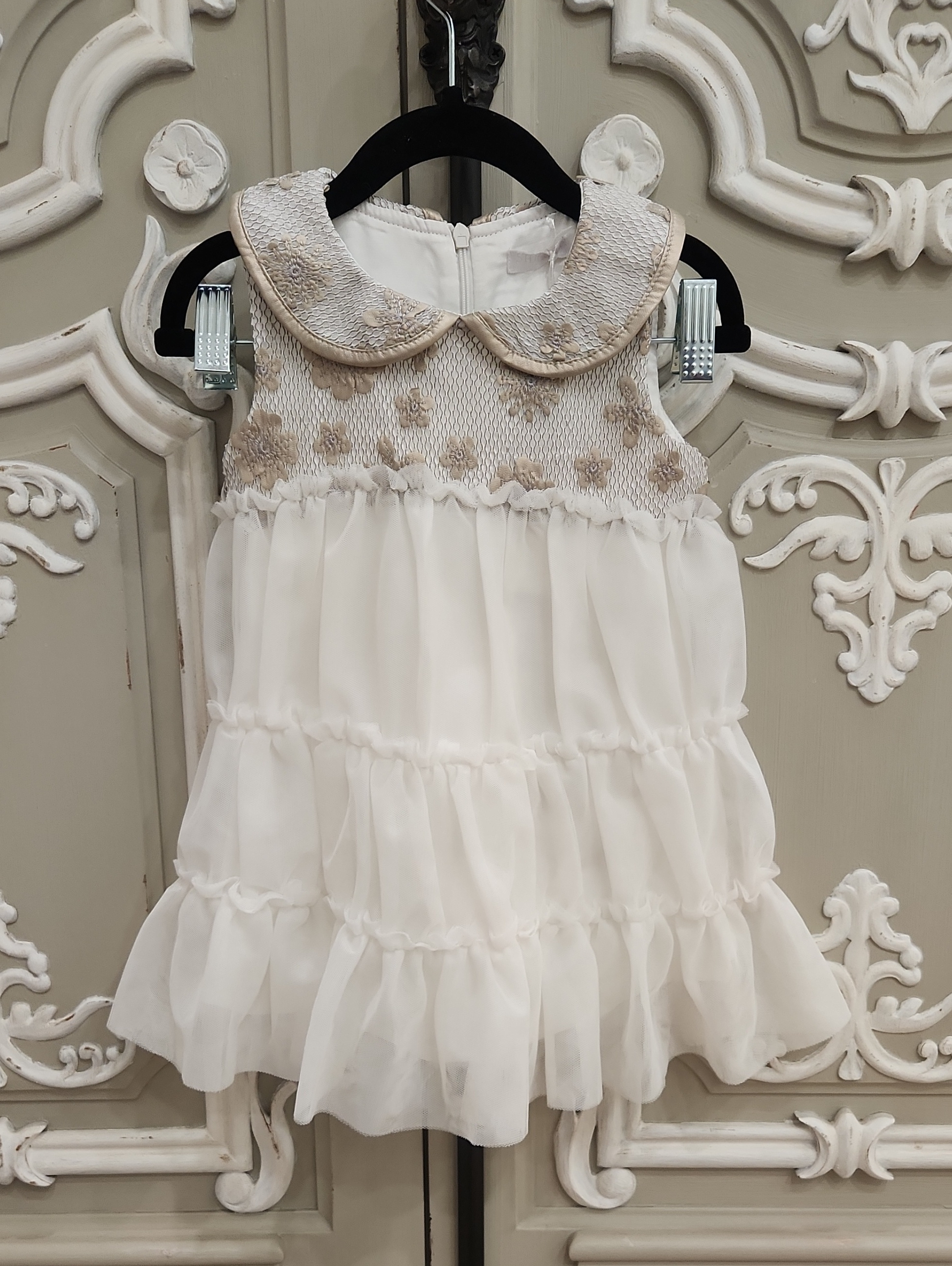 Sher.Ver Chic Girls Dress Bnwt Size 2 Italian Designer